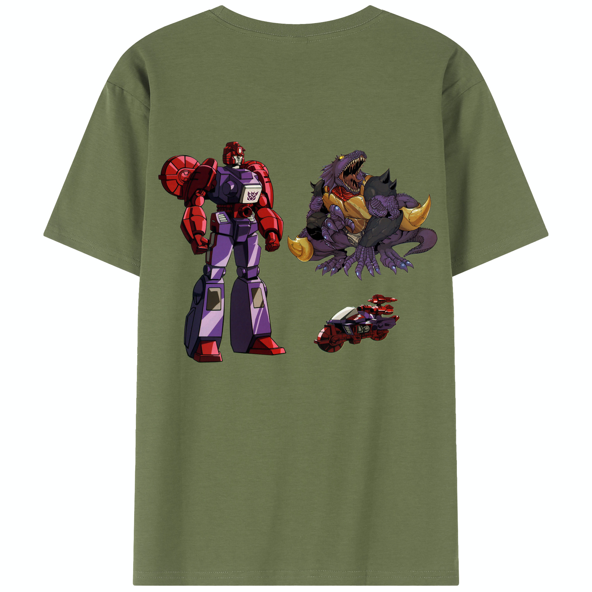 （画像用）  綿100％半袖Tシャツ（背面プリント）